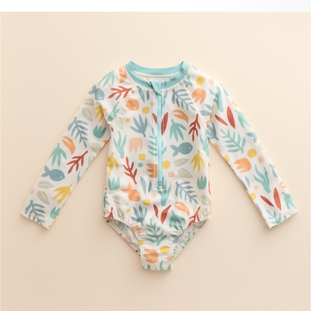 The Little Co. by Lauren Conrad - One Piece Bathing Suit - Rash Guard